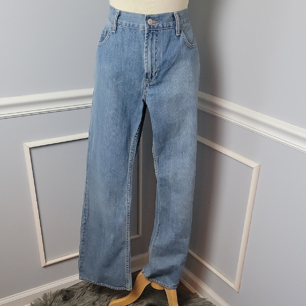 OLD NAVY Just Below Waist Bootcut 100% Cotton Y2K Retro VTG Casual Denim Jean 12